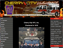 Tablet Screenshot of cherrycityfire.org